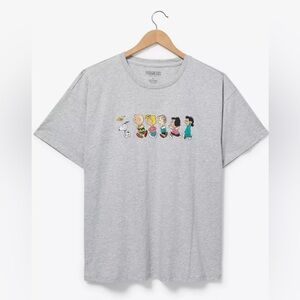 Peanuts Characters Embroidered T-Shirt Size 1X